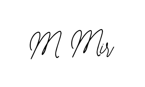Make a beautiful signature design for name M Mir. With this signature (Bearetta-2O07w) style, you can create a handwritten signature for free. M Mir signature style 12 images and pictures png