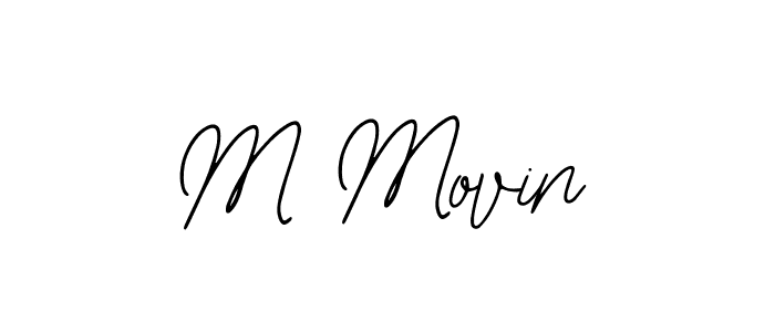 Bearetta-2O07w is a professional signature style that is perfect for those who want to add a touch of class to their signature. It is also a great choice for those who want to make their signature more unique. Get M Movin name to fancy signature for free. M Movin signature style 12 images and pictures png