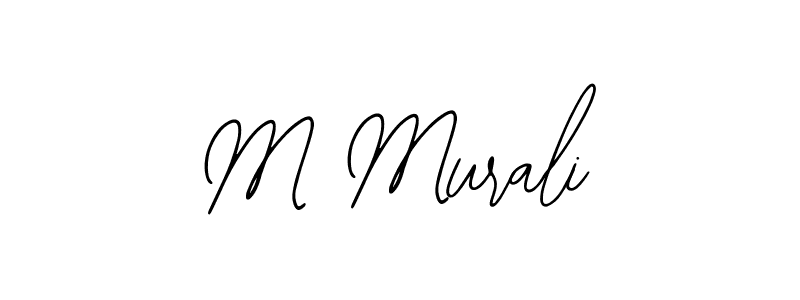 Here are the top 10 professional signature styles for the name M Murali. These are the best autograph styles you can use for your name. M Murali signature style 12 images and pictures png