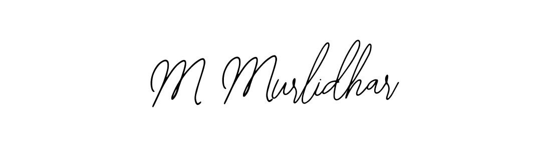 Also You can easily find your signature by using the search form. We will create M Murlidhar name handwritten signature images for you free of cost using Bearetta-2O07w sign style. M Murlidhar signature style 12 images and pictures png