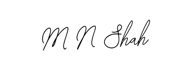 if you are searching for the best signature style for your name M N Shah. so please give up your signature search. here we have designed multiple signature styles  using Bearetta-2O07w. M N Shah signature style 12 images and pictures png