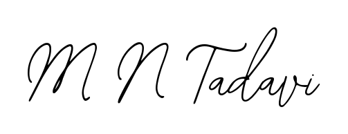 The Bearetta-2O07w handwriting style adds charm and authenticity to name M N Tadavi. A wonderful choice for personal thank-you notes. M N Tadavi signature style 12 images and pictures png
