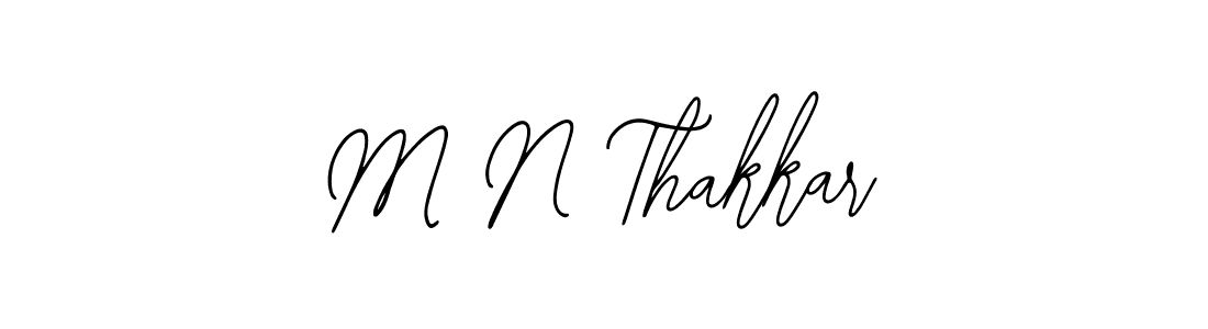 Similarly Bearetta-2O07w is the best handwritten signature design. Signature creator online .You can use it as an online autograph creator for name M N Thakkar. M N Thakkar signature style 12 images and pictures png
