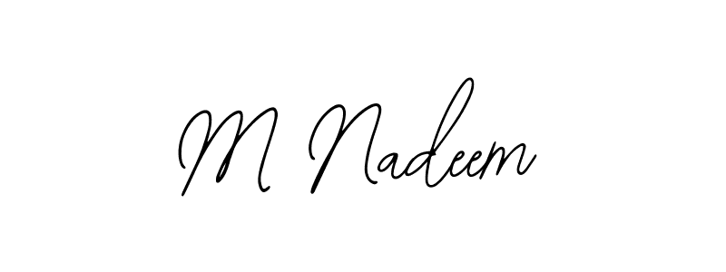 See photos of M Nadeem official signature by Spectra . Check more albums & portfolios. Read reviews & check more about Bearetta-2O07w font. M Nadeem signature style 12 images and pictures png