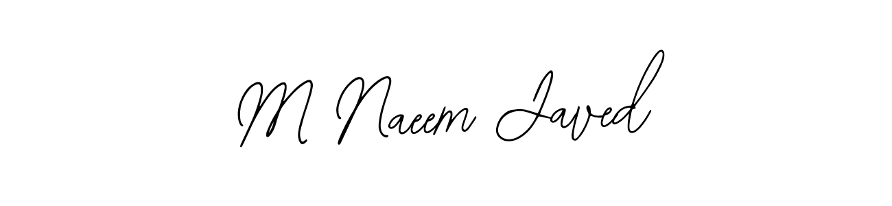 Create a beautiful signature design for name M Naeem Javed. With this signature (Bearetta-2O07w) fonts, you can make a handwritten signature for free. M Naeem Javed signature style 12 images and pictures png