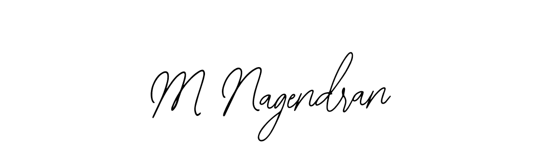 Also we have M Nagendran name is the best signature style. Create professional handwritten signature collection using Bearetta-2O07w autograph style. M Nagendran signature style 12 images and pictures png