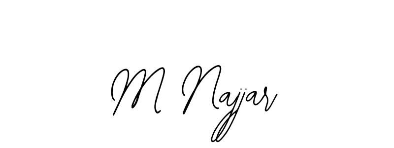 How to make M Najjar signature? Bearetta-2O07w is a professional autograph style. Create handwritten signature for M Najjar name. M Najjar signature style 12 images and pictures png