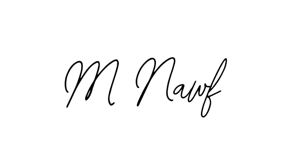 Also You can easily find your signature by using the search form. We will create M Nawf name handwritten signature images for you free of cost using Bearetta-2O07w sign style. M Nawf signature style 12 images and pictures png