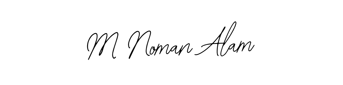 You should practise on your own different ways (Bearetta-2O07w) to write your name (M Noman Alam) in signature. don't let someone else do it for you. M Noman Alam signature style 12 images and pictures png