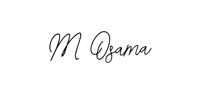 How to make M Osama signature? Bearetta-2O07w is a professional autograph style. Create handwritten signature for M Osama name. M Osama signature style 12 images and pictures png