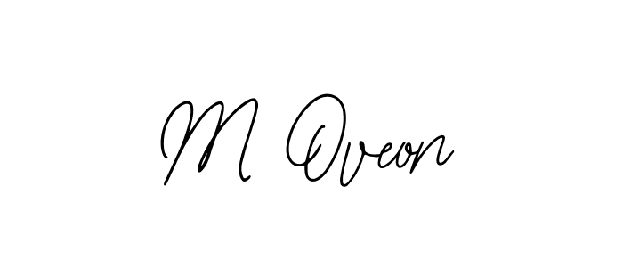 M Oveon stylish signature style. Best Handwritten Sign (Bearetta-2O07w) for my name. Handwritten Signature Collection Ideas for my name M Oveon. M Oveon signature style 12 images and pictures png