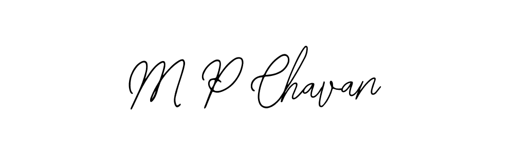 Use a signature maker to create a handwritten signature online. With this signature software, you can design (Bearetta-2O07w) your own signature for name M P Chavan. M P Chavan signature style 12 images and pictures png