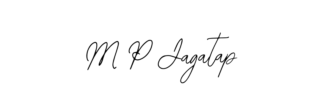 Use a signature maker to create a handwritten signature online. With this signature software, you can design (Bearetta-2O07w) your own signature for name M P Jagatap. M P Jagatap signature style 12 images and pictures png