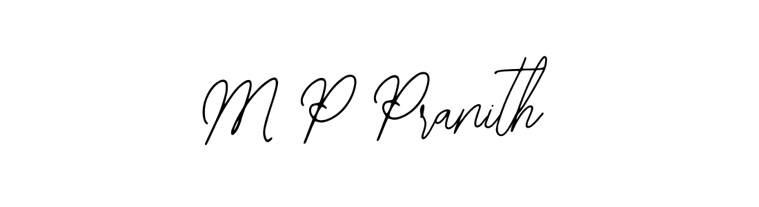 Best and Professional Signature Style for M P Pranith. Bearetta-2O07w Best Signature Style Collection. M P Pranith signature style 12 images and pictures png