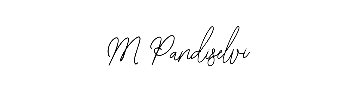 Also we have M Pandiselvi name is the best signature style. Create professional handwritten signature collection using Bearetta-2O07w autograph style. M Pandiselvi signature style 12 images and pictures png