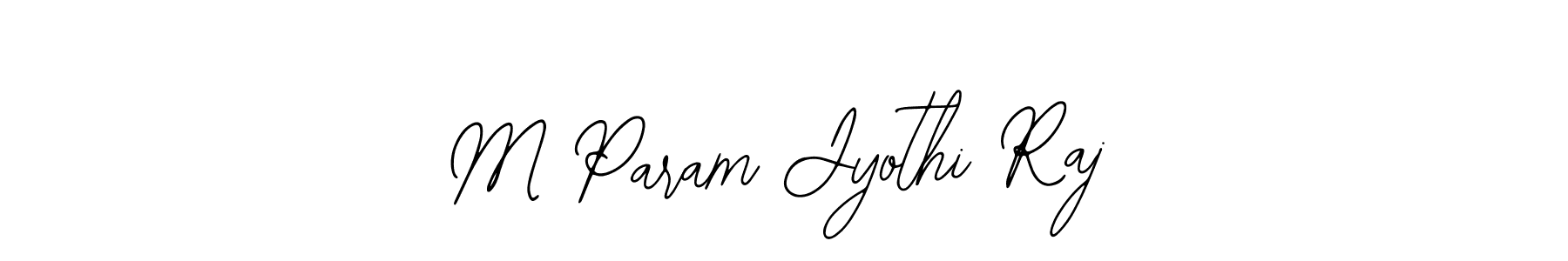 How to Draw M Param Jyothi Raj signature style? Bearetta-2O07w is a latest design signature styles for name M Param Jyothi Raj. M Param Jyothi Raj signature style 12 images and pictures png