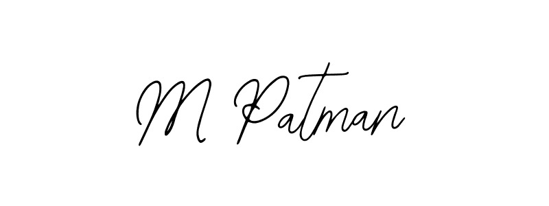 Once you've used our free online signature maker to create your best signature Bearetta-2O07w style, it's time to enjoy all of the benefits that M Patman name signing documents. M Patman signature style 12 images and pictures png