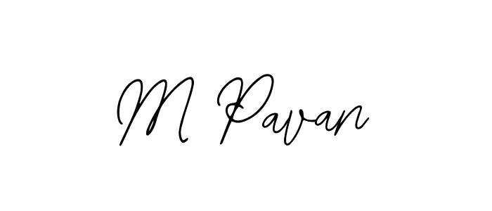 Best and Professional Signature Style for M Pavan. Bearetta-2O07w Best Signature Style Collection. M Pavan signature style 12 images and pictures png