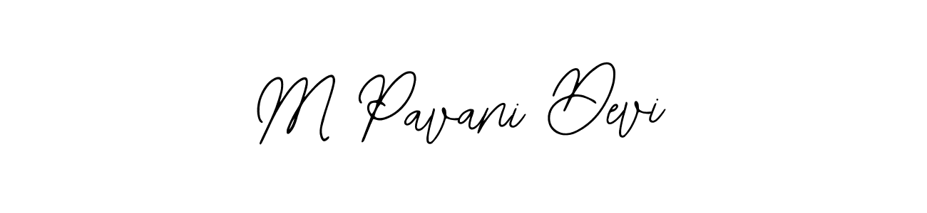 The best way (Bearetta-2O07w) to make a short signature is to pick only two or three words in your name. The name M Pavani Devi include a total of six letters. For converting this name. M Pavani Devi signature style 12 images and pictures png