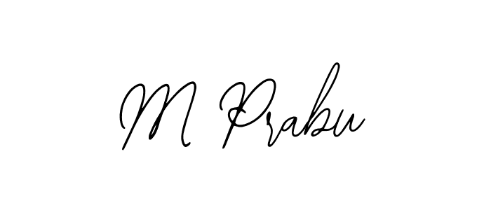Make a beautiful signature design for name M Prabu. With this signature (Bearetta-2O07w) style, you can create a handwritten signature for free. M Prabu signature style 12 images and pictures png