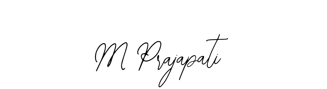 It looks lik you need a new signature style for name M Prajapati. Design unique handwritten (Bearetta-2O07w) signature with our free signature maker in just a few clicks. M Prajapati signature style 12 images and pictures png