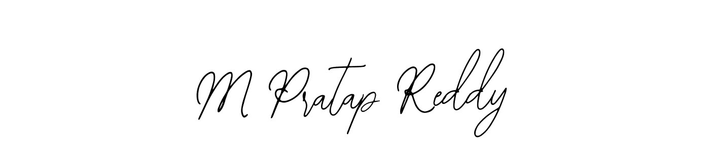 Make a beautiful signature design for name M Pratap Reddy. Use this online signature maker to create a handwritten signature for free. M Pratap Reddy signature style 12 images and pictures png