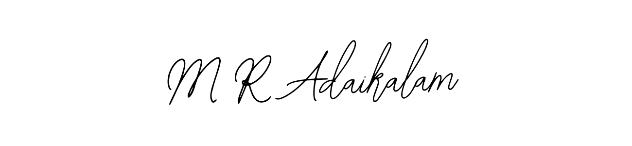 Make a beautiful signature design for name M R Adaikalam. Use this online signature maker to create a handwritten signature for free. M R Adaikalam signature style 12 images and pictures png