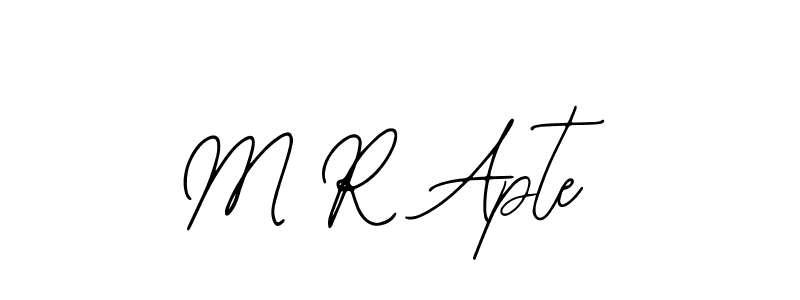 Make a beautiful signature design for name M R Apte. With this signature (Bearetta-2O07w) style, you can create a handwritten signature for free. M R Apte signature style 12 images and pictures png