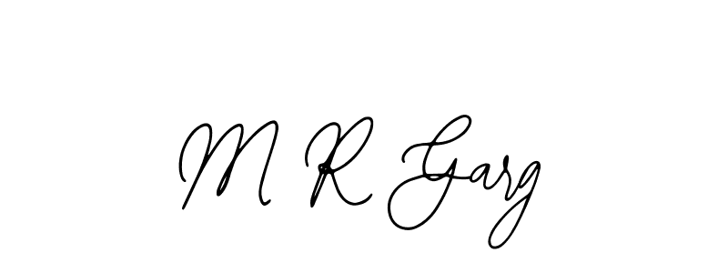 Make a beautiful signature design for name M R Garg. Use this online signature maker to create a handwritten signature for free. M R Garg signature style 12 images and pictures png