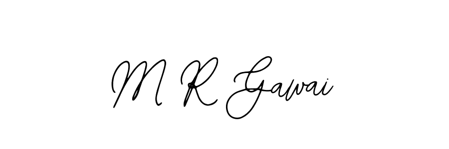 Design your own signature with our free online signature maker. With this signature software, you can create a handwritten (Bearetta-2O07w) signature for name M R Gawai. M R Gawai signature style 12 images and pictures png