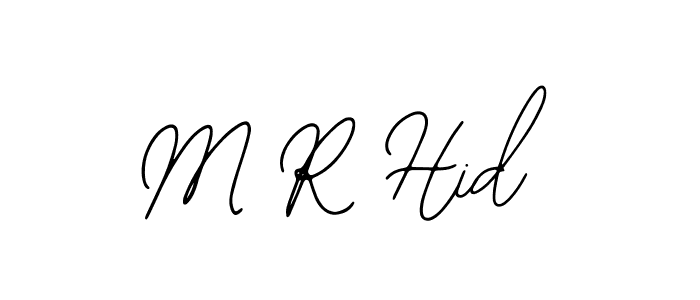 Create a beautiful signature design for name M R Hid. With this signature (Bearetta-2O07w) fonts, you can make a handwritten signature for free. M R Hid signature style 12 images and pictures png