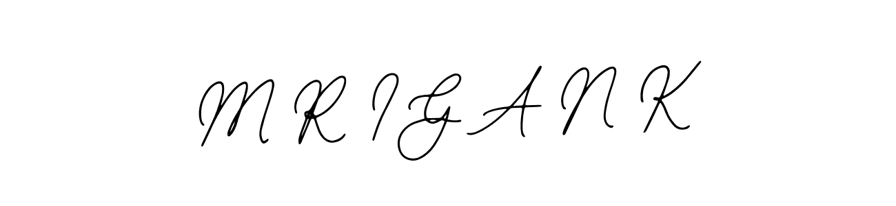 It looks lik you need a new signature style for name M R I G A N K. Design unique handwritten (Bearetta-2O07w) signature with our free signature maker in just a few clicks. M R I G A N K signature style 12 images and pictures png