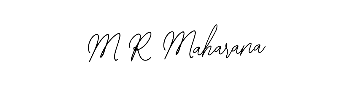 Create a beautiful signature design for name M R Maharana. With this signature (Bearetta-2O07w) fonts, you can make a handwritten signature for free. M R Maharana signature style 12 images and pictures png