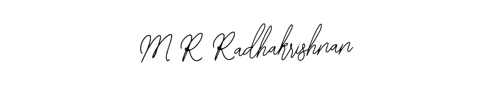 M R Radhakrishnan stylish signature style. Best Handwritten Sign (Bearetta-2O07w) for my name. Handwritten Signature Collection Ideas for my name M R Radhakrishnan. M R Radhakrishnan signature style 12 images and pictures png