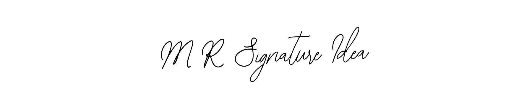 How to make M R Signature Idea signature? Bearetta-2O07w is a professional autograph style. Create handwritten signature for M R Signature Idea name. M R Signature Idea signature style 12 images and pictures png