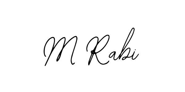 How to Draw M Rabi signature style? Bearetta-2O07w is a latest design signature styles for name M Rabi. M Rabi signature style 12 images and pictures png