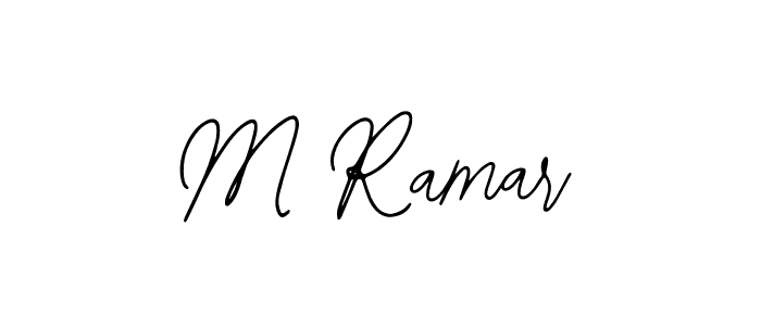 Similarly Bearetta-2O07w is the best handwritten signature design. Signature creator online .You can use it as an online autograph creator for name M Ramar. M Ramar signature style 12 images and pictures png