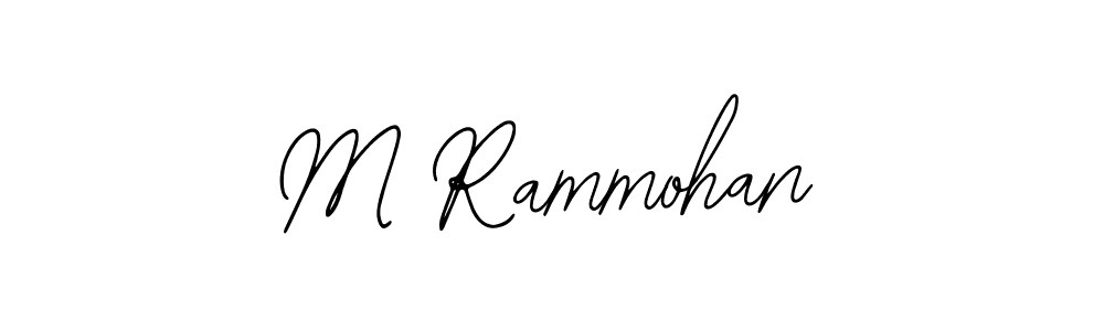 Best and Professional Signature Style for M Rammohan. Bearetta-2O07w Best Signature Style Collection. M Rammohan signature style 12 images and pictures png