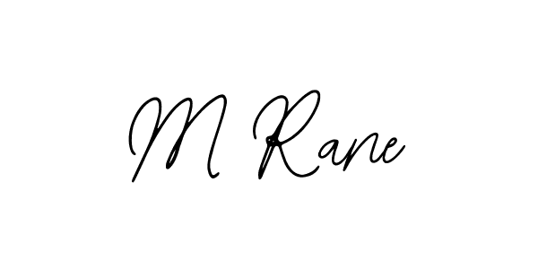 Bearetta-2O07w is a professional signature style that is perfect for those who want to add a touch of class to their signature. It is also a great choice for those who want to make their signature more unique. Get M Rane name to fancy signature for free. M Rane signature style 12 images and pictures png