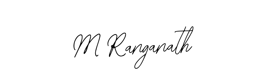 Design your own signature with our free online signature maker. With this signature software, you can create a handwritten (Bearetta-2O07w) signature for name M Ranganath. M Ranganath signature style 12 images and pictures png