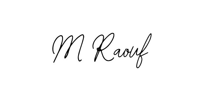 Also we have M Raouf name is the best signature style. Create professional handwritten signature collection using Bearetta-2O07w autograph style. M Raouf signature style 12 images and pictures png