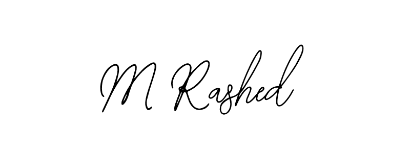 How to make M Rashed signature? Bearetta-2O07w is a professional autograph style. Create handwritten signature for M Rashed name. M Rashed signature style 12 images and pictures png