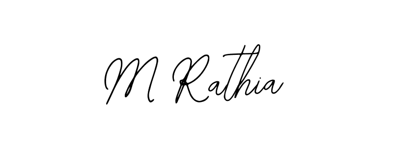 Also You can easily find your signature by using the search form. We will create M Rathia name handwritten signature images for you free of cost using Bearetta-2O07w sign style. M Rathia signature style 12 images and pictures png