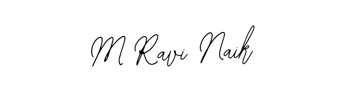How to make M Ravi Naik signature? Bearetta-2O07w is a professional autograph style. Create handwritten signature for M Ravi Naik name. M Ravi Naik signature style 12 images and pictures png