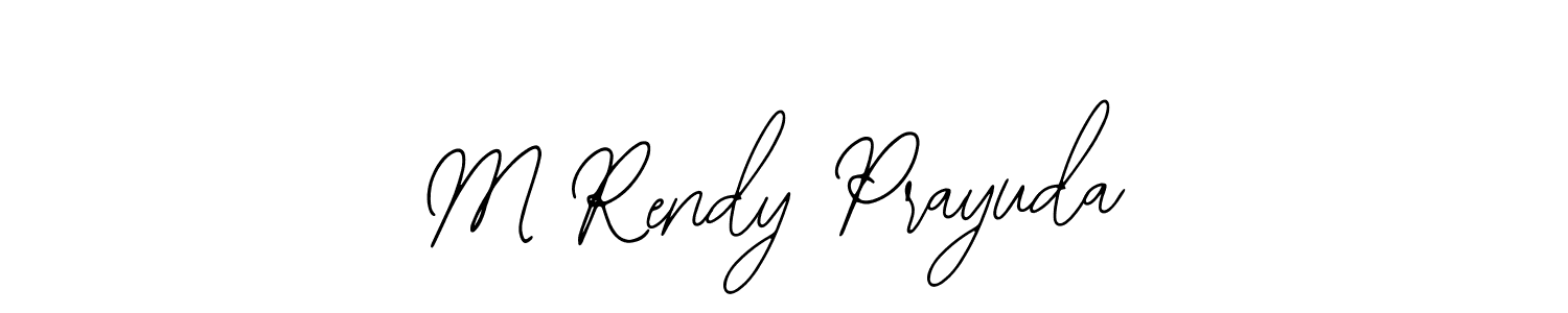 Make a beautiful signature design for name M Rendy Prayuda. Use this online signature maker to create a handwritten signature for free. M Rendy Prayuda signature style 12 images and pictures png