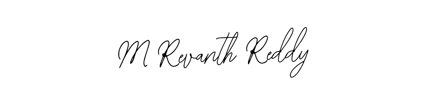 Make a beautiful signature design for name M Revanth Reddy. Use this online signature maker to create a handwritten signature for free. M Revanth Reddy signature style 12 images and pictures png