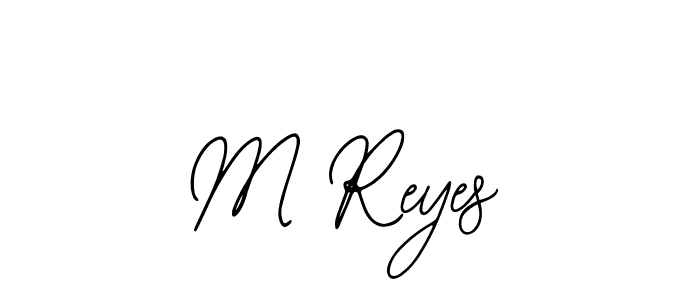 M Reyes stylish signature style. Best Handwritten Sign (Bearetta-2O07w) for my name. Handwritten Signature Collection Ideas for my name M Reyes. M Reyes signature style 12 images and pictures png