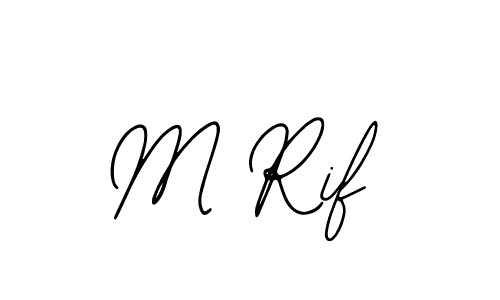 if you are searching for the best signature style for your name M Rif. so please give up your signature search. here we have designed multiple signature styles  using Bearetta-2O07w. M Rif signature style 12 images and pictures png