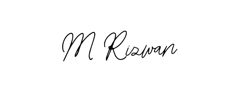 M Rizwan stylish signature style. Best Handwritten Sign (Bearetta-2O07w) for my name. Handwritten Signature Collection Ideas for my name M Rizwan. M Rizwan signature style 12 images and pictures png