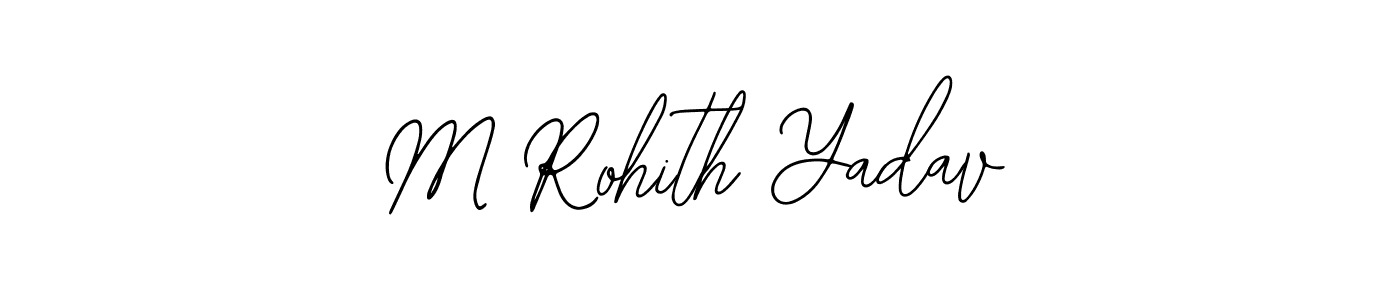 How to make M Rohith Yadav signature? Bearetta-2O07w is a professional autograph style. Create handwritten signature for M Rohith Yadav name. M Rohith Yadav signature style 12 images and pictures png